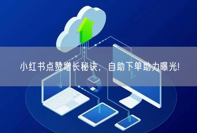小红书点赞增长秘诀，自助下单助力曝光!