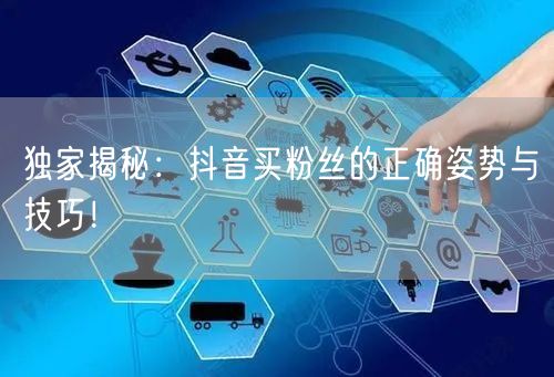 独家揭秘：抖音买粉丝的正确姿势与技巧！