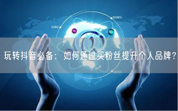 玩转抖音必备：如何通过买粉丝提升个人品牌？