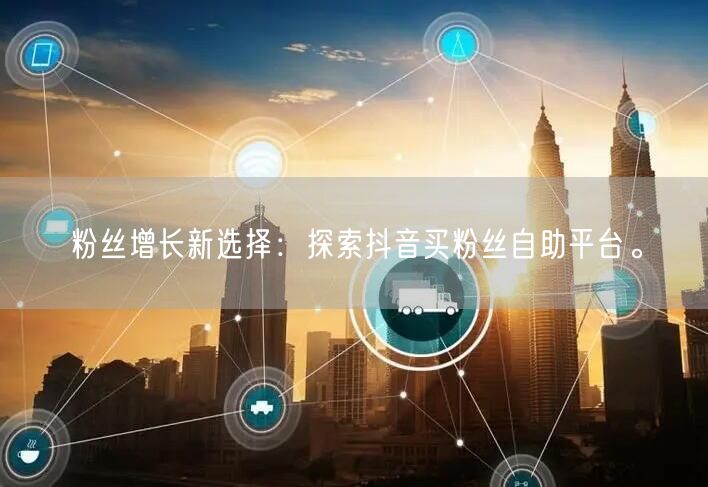 粉丝增长新选择：探索抖音买粉丝自助平台。
