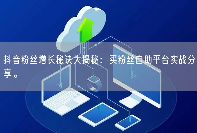 抖音粉丝增长秘诀大揭秘：买粉丝自助平台实战分享。