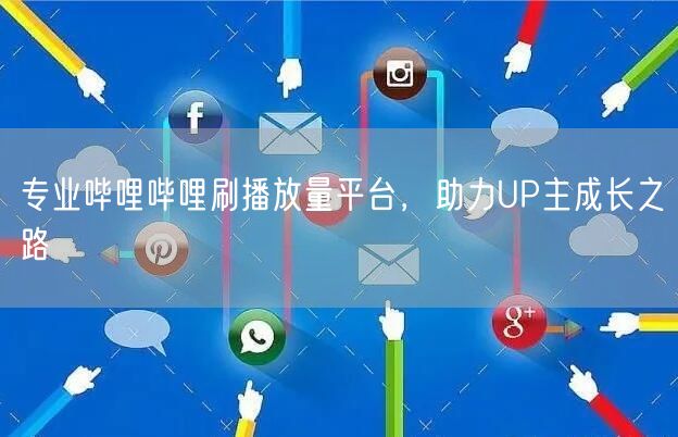 专业哔哩哔哩刷播放量平台，助力UP主成长之路