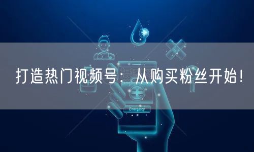 打造热门视频号：从购买粉丝开始！