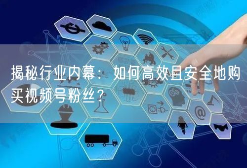 揭秘行业内幕：如何高效且安全地购买视频号粉丝？
