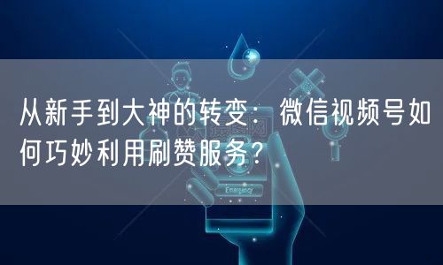 从新手到大神的转变：微信视频号如何巧妙利用刷赞服务？